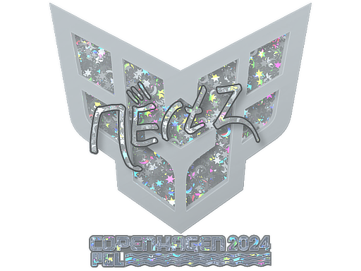 Sticker | NertZ (Glitter) | Copenhagen 2024 - Remarkable - Sticker - from Copenhagen 2024 Player Autographs