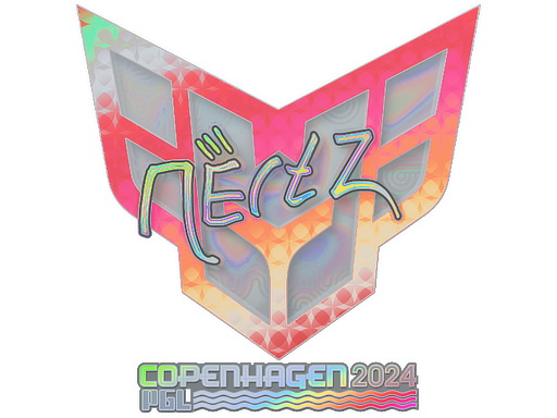 Sticker | NertZ (Holo) | Copenhagen 2024 - Exotic - Sticker - from Copenhagen 2024 Player Autographs