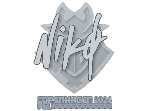 Sticker | NiKo | Copenhagen 2024 - High Grade - Sticker - from Copenhagen 2024 Player Autographs