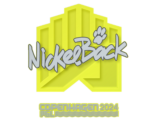 Sticker | NickelBack | Copenhagen 2024 - High Grade - Sticker - from Copenhagen 2024 Player Autographs