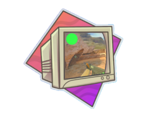 Sticker | Old School (Lenticular)