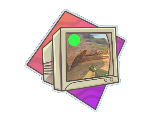 Sticker | Old School (Lenticular) - Extraordinary - Sticker - from Ambush Sticker Capsule