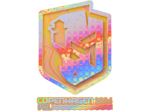 Sticker | PGL (Holo) | Copenhagen 2024 - Exotic - Sticker - from Copenhagen 2024 Legends Stickers