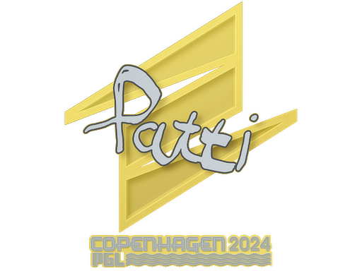 Sticker | Patti | Copenhagen 2024 - High Grade - Sticker - from Copenhagen 2024 Player Autographs
