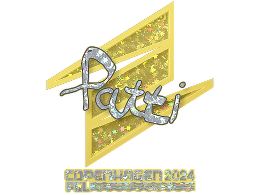 Sticker | Patti (Glitter) | Copenhagen 2024 - Remarkable - Sticker - from Copenhagen 2024 Player Autographs