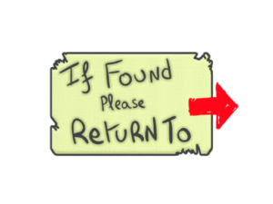 Sticker | Please Return To