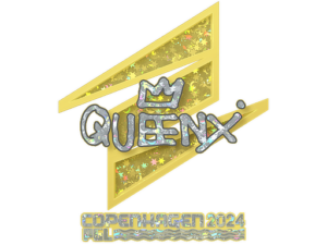 Sticker | Queenix (Glitter) | Copenhagen 2024