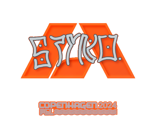 Sticker | STYKO | Copenhagen 2024 - High Grade - Sticker - from Copenhagen 2024 Player Autographs