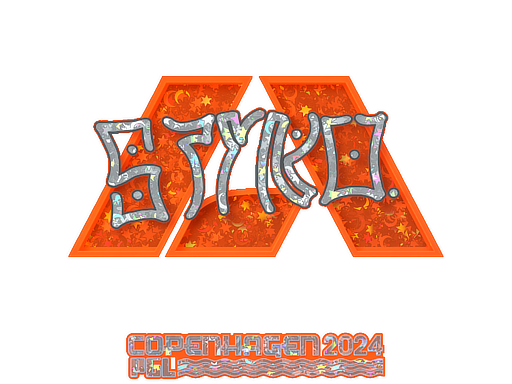 Sticker | STYKO (Glitter) | Copenhagen 2024 - Remarkable - Sticker - from Copenhagen 2024 Player Autographs