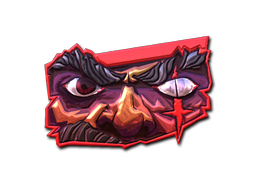 Sticker | Seeing Red (Foil) - Exotic - Sticker - from Operation Riptide Sticker Collection
