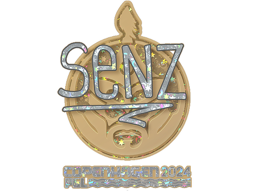 Sticker | Senzu (Glitter) | Copenhagen 2024 - Remarkable - Sticker - from Copenhagen 2024 Player Autographs