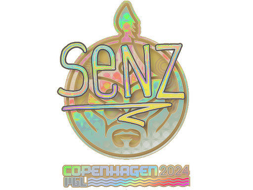 Sticker | Senzu (Holo) | Copenhagen 2024 - Exotic - Sticker - from Copenhagen 2024 Player Autographs