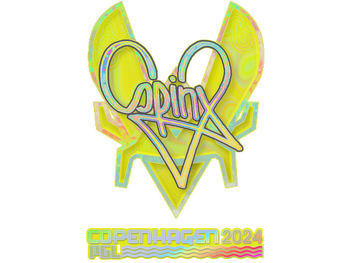 Sticker | Spinx (Holo) | Copenhagen 2024 - Exotic - Sticker - from Copenhagen 2024 Player Autographs