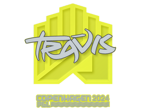 Sticker | TRAVIS | Copenhagen 2024 - High Grade - Sticker - from Copenhagen 2024 Player Autographs
