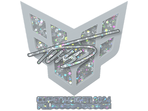 Sticker | TeSeS (Glitter) | Copenhagen 2024 - Remarkable - Sticker - from Copenhagen 2024 Player Autographs