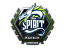 Sticker | Team Spirit (Foil) | London 2018
