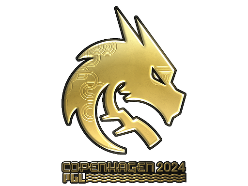 Sticker | Team Spirit (Gold) | Copenhagen 2024 - Extraordinary - Sticker - from Copenhagen 2024 Legends Stickers