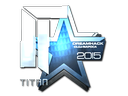 Sticker | Titan (Foil) | Cluj-Napoca 2015 - Exotic - Sticker - from DreamHack Cluj-Napoca 2015 Challengers