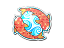 Sticker | Twin Koi - High Grade - Sticker - from Perfect World Sticker Capsule 2