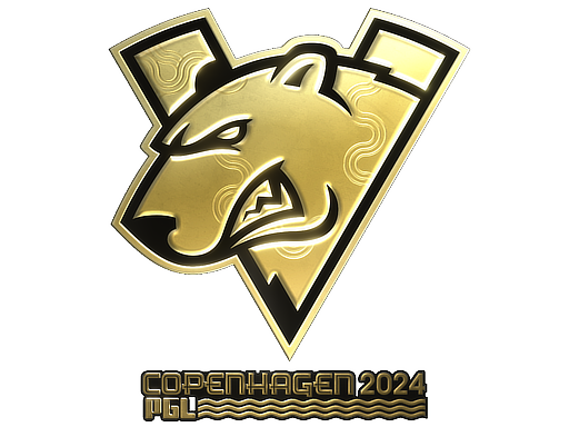 Sticker | Virtus.pro (Gold) | Copenhagen 2024 - Extraordinary - Sticker - from Copenhagen 2024 Legends Stickers