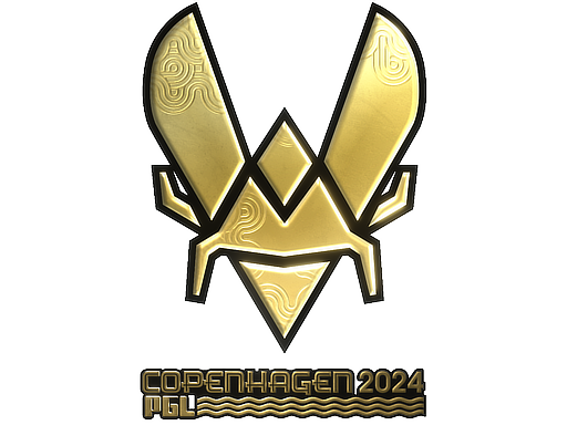 Sticker | Vitality (Gold) | Copenhagen 2024 - Extraordinary - Sticker - from Copenhagen 2024 Legends Stickers