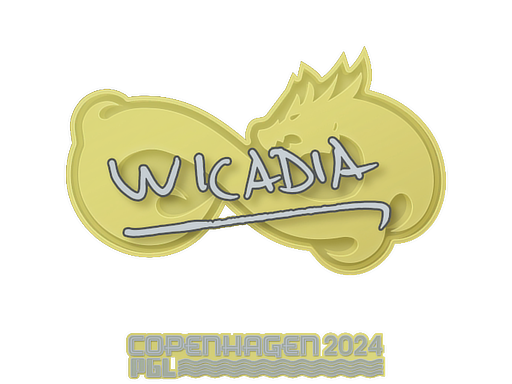 Sticker | Wicadia | Copenhagen 2024 - High Grade - Sticker - from Copenhagen 2024 Player Autographs