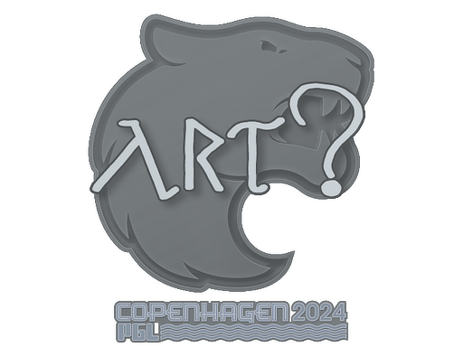 Sticker | arT | Copenhagen 2024 - High Grade - Sticker - from Copenhagen 2024 Player Autographs