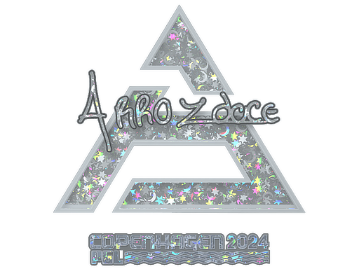 Sticker | arrozdoce (Glitter) | Copenhagen 2024 - Remarkable - Sticker - from Copenhagen 2024 Player Autographs