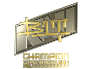 Sticker | b1t (Gold, Champion) | Copenhagen 2024