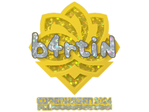 Sticker | b4rtiN (Glitter) | Copenhagen 2024