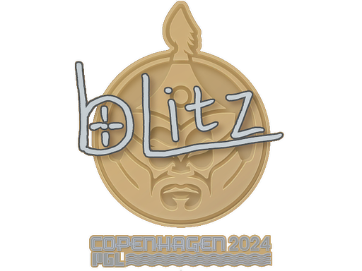 Sticker | bLitz | Copenhagen 2024 - High Grade - Sticker - from Copenhagen 2024 Player Autographs