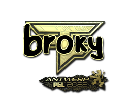 Gold broky