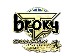 Gold broky