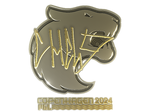 Sticker | chelo (Gold) | Copenhagen 2024 - Extraordinary - Sticker - from Copenhagen 2024 Player Autographs
