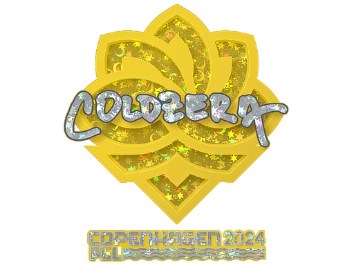 Sticker | coldzera (Glitter) | Copenhagen 2024 - Remarkable - Sticker - from Copenhagen 2024 Player Autographs