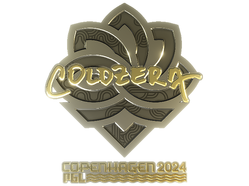 Sticker | coldzera (Gold) | Copenhagen 2024 - Extraordinary - Sticker - from Copenhagen 2024 Player Autographs