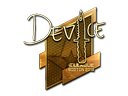 Gold device