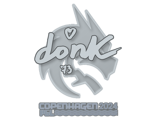 Sticker | donk | Copenhagen 2024 - Sticker - from Copenhagen 2024 Player Autographs