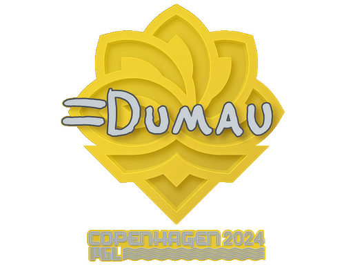 Sticker | dumau | Copenhagen 2024 - High Grade - Sticker - from Copenhagen 2024 Player Autographs
