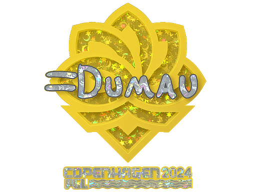Sticker | dumau (Glitter) | Copenhagen 2024 - Remarkable - Sticker - from Copenhagen 2024 Player Autographs