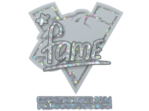 Sticker | fame (Glitter) | Copenhagen 2024