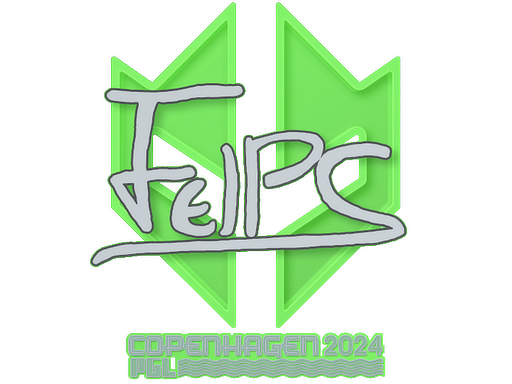 Sticker | felps | Copenhagen 2024 - High Grade - Sticker - from Copenhagen 2024 Player Autographs