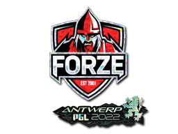 Sticker | forZe eSports (Glitter) | Antwerp 2022 - Remarkable - Sticker - from Antwerp 2022 Challengers Stickers