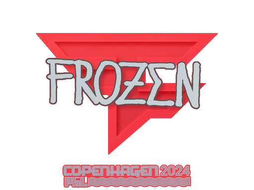 Sticker | frozen | Copenhagen 2024 - High Grade - Sticker - from Copenhagen 2024 Player Autographs