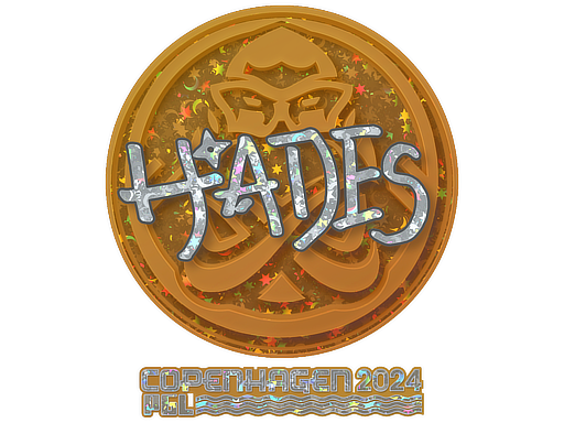 Sticker | hades (Glitter) | Copenhagen 2024 - Remarkable - Sticker - from Copenhagen 2024 Player Autographs