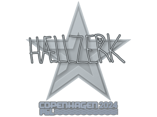 Sticker | hallzerk | Copenhagen 2024 - High Grade - Sticker - from Copenhagen 2024 Player Autographs