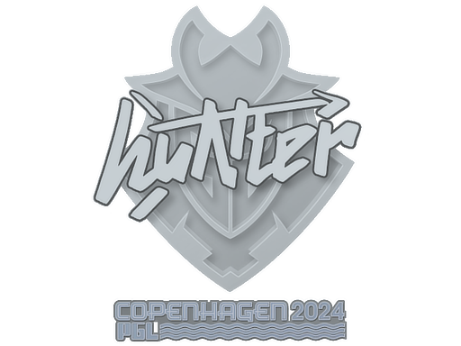 Sticker | huNter- | Copenhagen 2024 - High Grade - Sticker - from Copenhagen 2024 Player Autographs