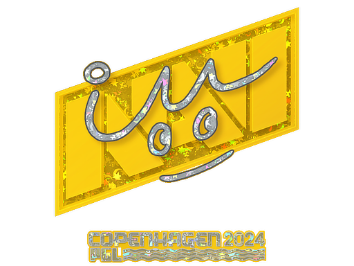 Sticker | iM (Glitter) | Copenhagen 2024 - Remarkable - Sticker - from Copenhagen 2024 Player Autographs