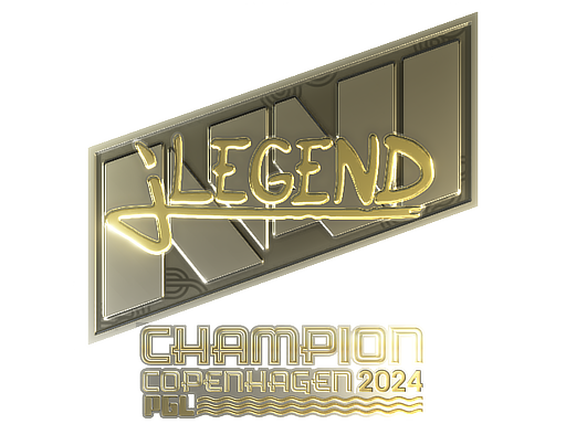 Sticker | jL (Gold, Champion) | Copenhagen 2024 - Extraordinary - Sticker - from Copenhagen 2024 Player Autographs