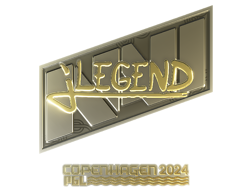 Sticker | jL (Gold) | Copenhagen 2024 - Extraordinary - Sticker - from Copenhagen 2024 Player Autographs